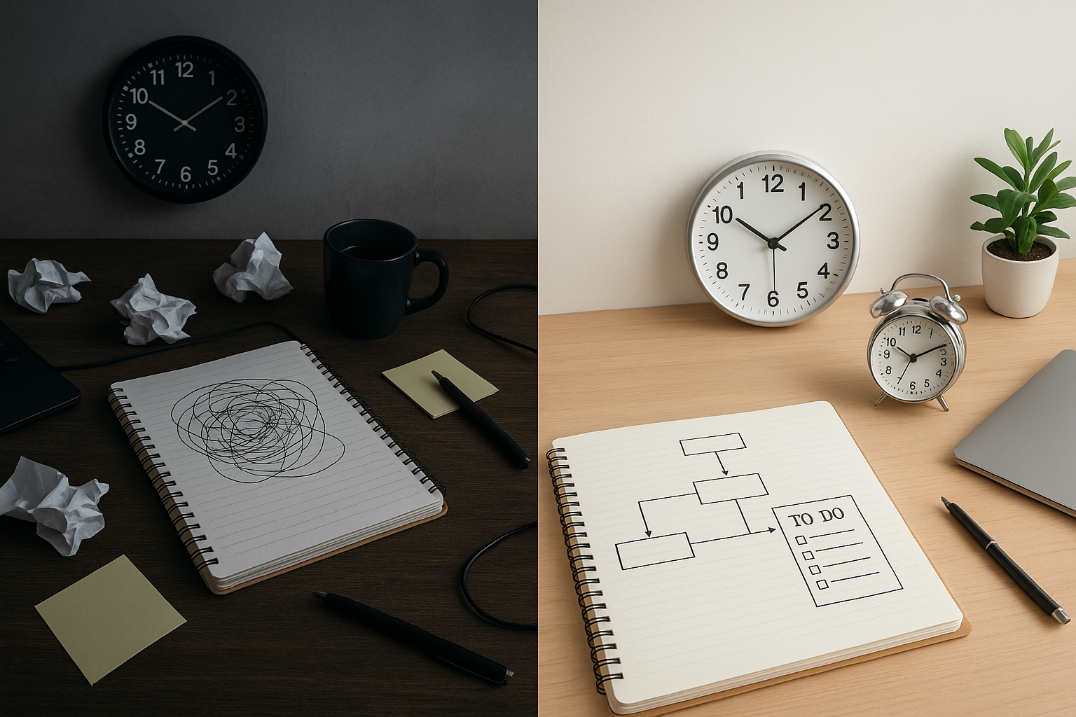 脑子混乱->思路清晰